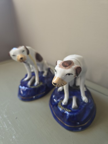 Pair antique staffordshire - pair, of