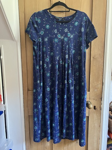 Gudrun sjoden dress blue - sjoden,