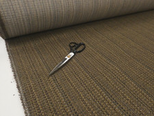 10 metres of BROWN Chunky Chenille Upholstery Fabric CARAVANS CHAIRS
