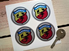  ABARTH Wheel centres FIAT Punto Stilo Barchetta 500