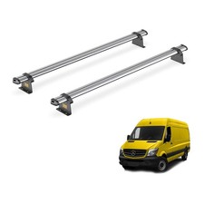Mercedes Sprinter Roof Rack for 2006-2018 2x Roof Bars Van Guard Ultibar Trade