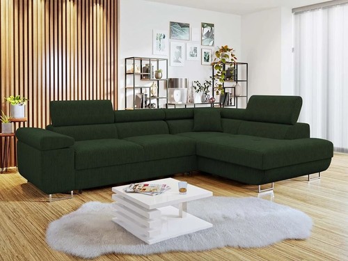 Shaped corner sofa bed - corner,