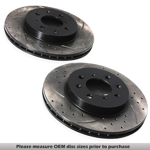 262mm front drilled grooved - 262mm,