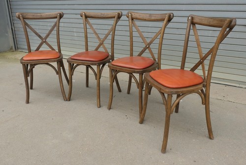 Set french bistro chairs - of,
