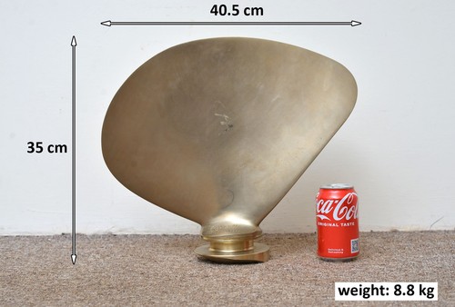 Boat prop fin brass bronze - /,