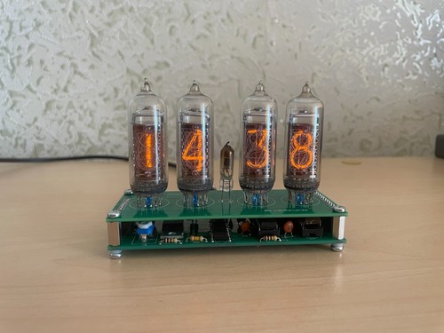 Diy nixie clock kit 4 - clock,
