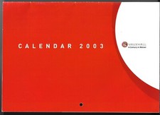 Vauxhall Calendar 2003 Corsa