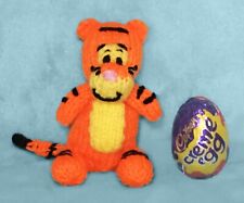 KNITTING PATTERN - Tigger inspired Choc cover Winnie the Pooh Easter Creme Egg