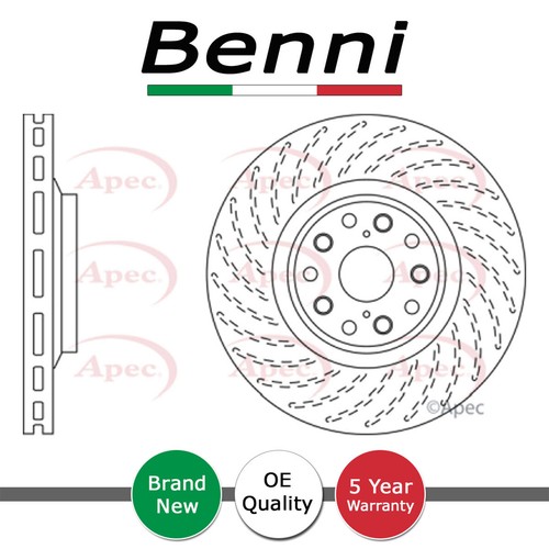 Brake disc front left - front,