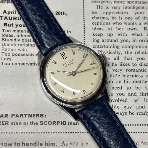 Vintage manual wind poljot - manual,