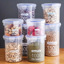 Large Airtight Food Storage Container Jar - 5L Kitchen Grain Flour Rice Bin