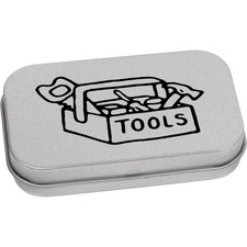 'Tool Box' Metal Hinged Tin /