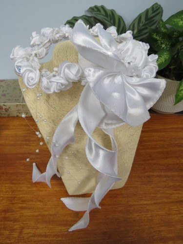 Bridal crown hairband 1970s - crown,