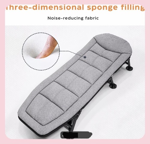 Folding camping bed - folding,