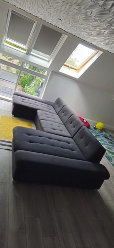Shape sofa bed with storage - with,