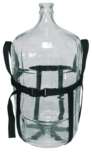Gallon glass carboy with - 6,
