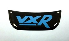 Vauxhall VXR Blue & Black Sticker 48mm HIGH GLOSS DOMED Corsa 'D' Steering Wheel