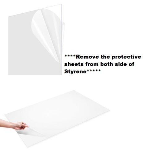 Clear acrylic sheet - clear, 3mm