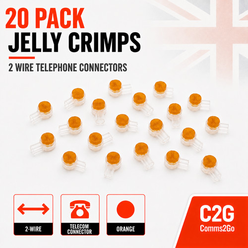 Jelly gel crimps - crimps, 20
