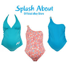 Splash About Maternity Swimming Costume/ Swimsuit Women's Swimwear 10 12 14 16 
