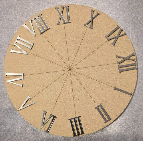 Clock face numbers 30mm - numbers,