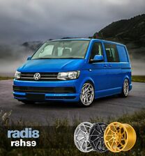 20" Radi8 R8HS9 Concave  Alloy Wheels Dark Mist VW Transporter T6 5x120 set of 4