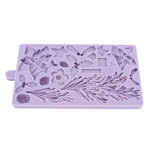 Winter wreath mould - winter,