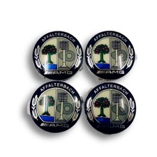 4x75mm Pour Mercedes-Benz AMG hubcaps Enjoliveurs moyeu Affalterbach Centre Caps