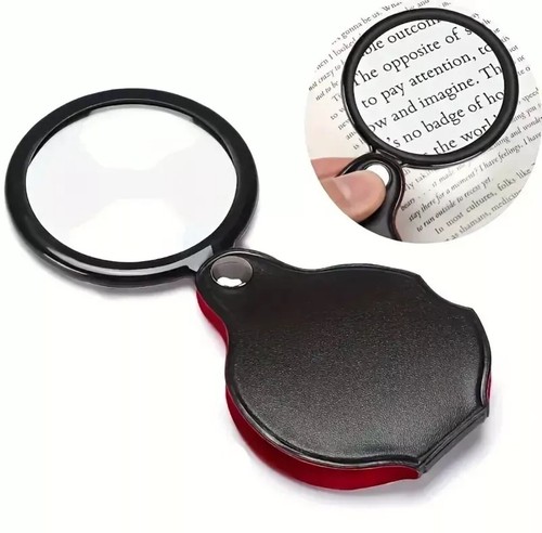 Powerful magnifying glass 50mm - glass,