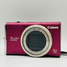 Canon PowerShot SX200 IS Red