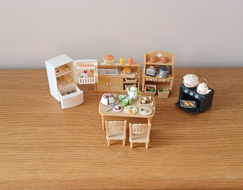 Sylvanian families kitchen - sylvanian,