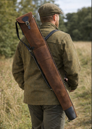 Real leather gun - real,