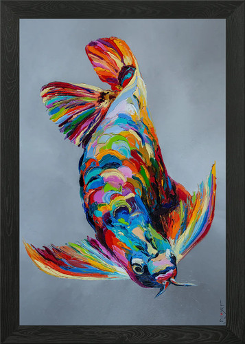 Arowana framed wall - framed, poster