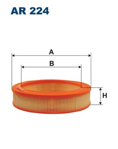 Fits filtron 224 air - fits, filter