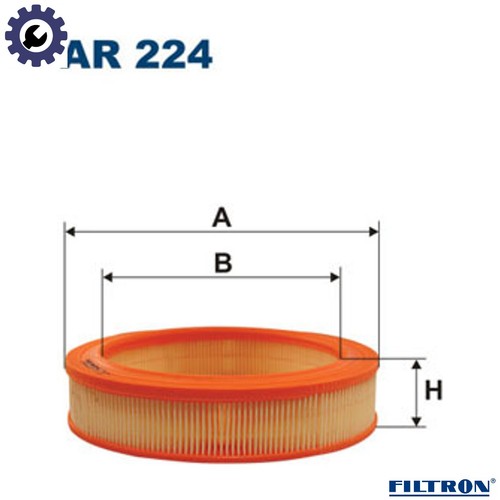 Air filter 224 - ar, ac