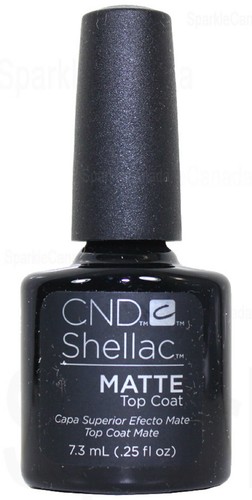 Cnd shellac matte top - shellac, coat