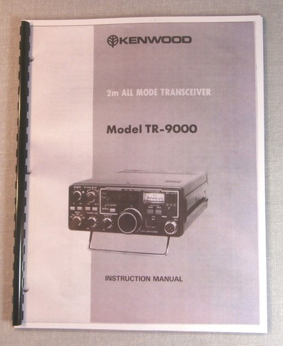 Kenwood 9000 instruction - kenwood,