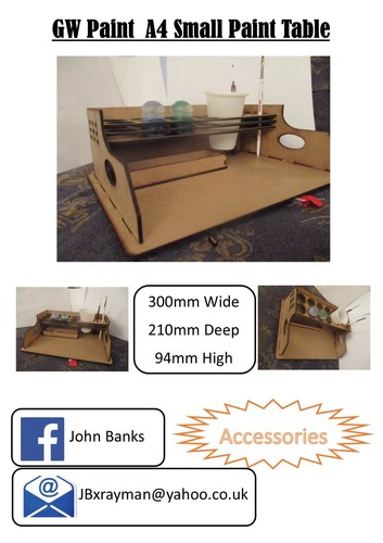 Wargame craft paint table - craft,