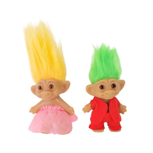 Vintage troll figures - vintage,