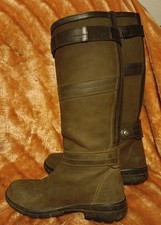 Dublin Erne Boots Womens Breathable Waterproof Leather Country Boots Brown 6.5