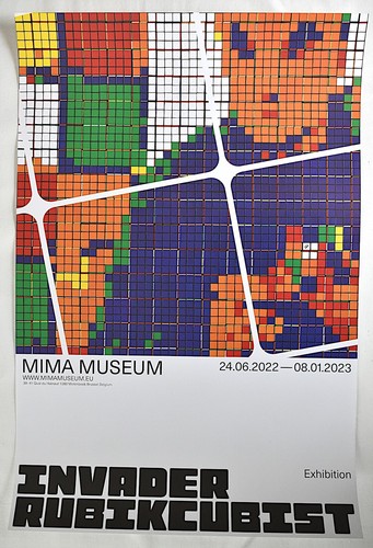 Space invader rubikcubist mima - space,