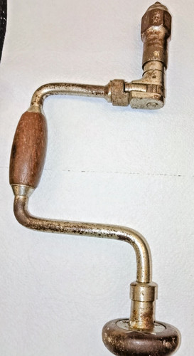 Wheel brace drill a - brace,