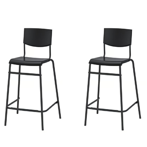 Black bar stool - bar,