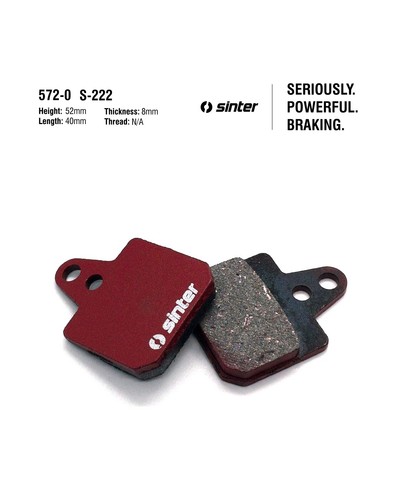 Sinter kart brake pads - , s-222