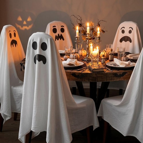 Pcs halloween ghost chair - ghost,