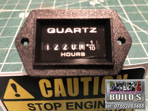 Hour meter clock for - clock,