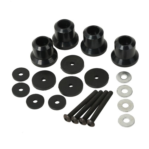 Black luggage trunk rack - 5/8",