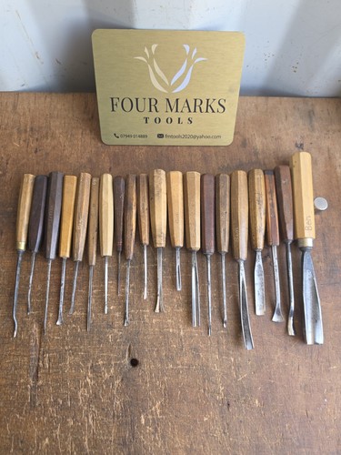 Wood carving chisels - 20, x