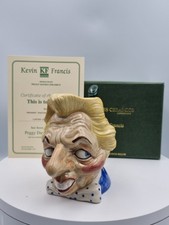 Kevin Francis Spitting Image jug Margaret Thatcher Ltd Ed 402/650 with box & CoA