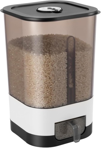 Rice storage container 25l - storage,